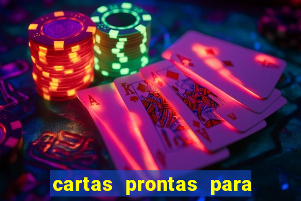 cartas prontas para retiro catolico